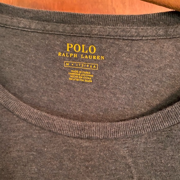 Polo t-shirt Ralph Lauren heather green size M - Picture 3 of 3